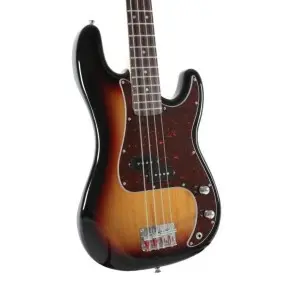 Bajo Eléctrico SX Precision Basswood 4 Cuerdas Sunburst 3 Tonos + Funda