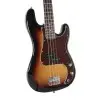 Bajo Eléctrico SX Precision Basswood 4 Cuerdas Sunburst 3 Tonos + Funda