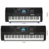 Teclado Sensitivo De 76 Teclas Yamaha PSREW425 Arranger 820 Sonidos