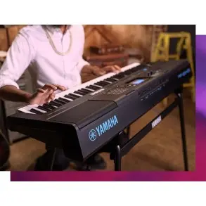 Teclado Sensitivo De 76 Teclas Yamaha PSREW425 Arranger 820 Sonidos