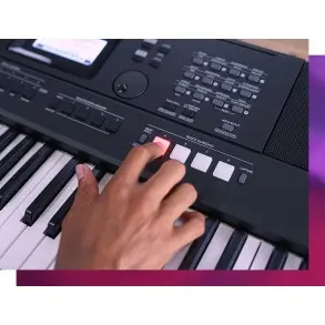 Teclado Sensitivo De 76 Teclas Yamaha PSREW425 Arranger 820 Sonidos