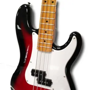 Bajo Eléctrico SX Precision Vintage Series 57 4 Cuerdas Sunburst 2 Tonos + Funda