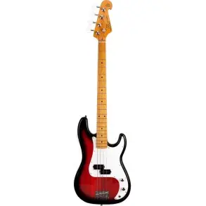 Bajo Eléctrico SX Precision Vintage Series 57 4 Cuerdas Sunburst 2 Tonos + Funda