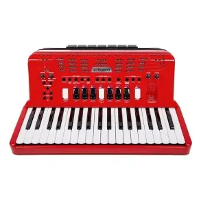 Acordeon Electronico Roland Fr4x V-accordions Rojo