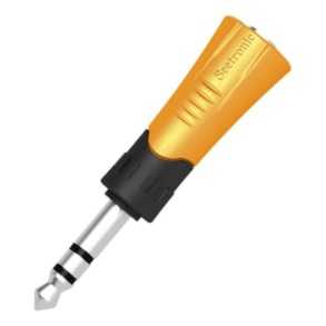 Adaptador Plug 1/4 A Mini Plug 3.5 Mp3-mjf Seetronic