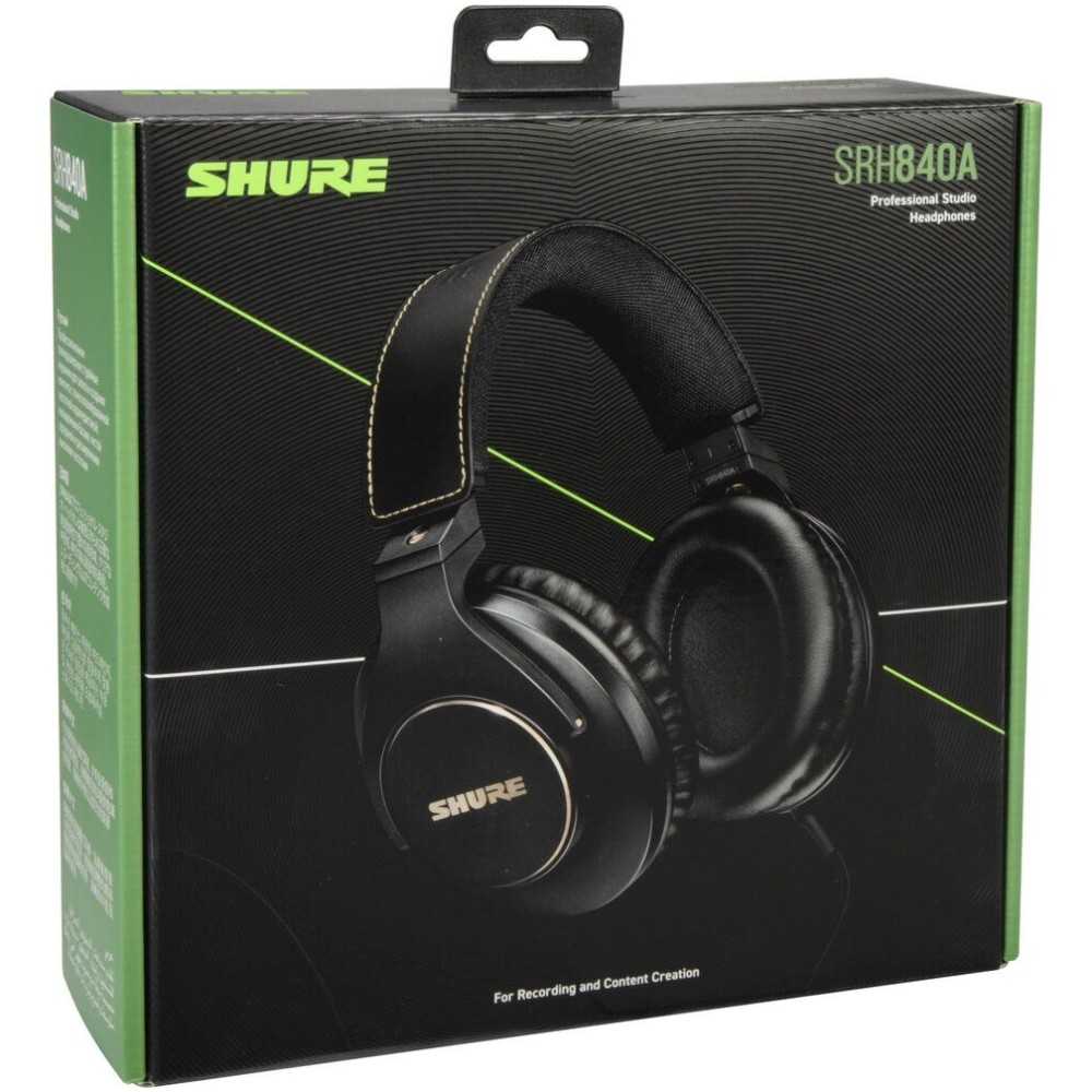 Auriculares De Estudio Cerrados Shure Srh840a Para Monitoreo