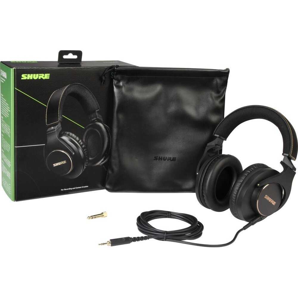 Auriculares De Estudio Cerrados Shure Srh840a Para Monitoreo