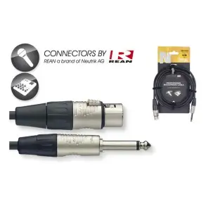 Cable Audio Profesional Reforzado Canon Plug 10 Metros