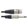 Cable Stagg Pro Xlr Canon Hembra A Plug 3 Metros