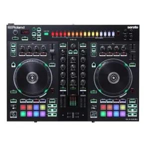Controlador Dj Roland Dj 505 Negro De 2 Canales Interface