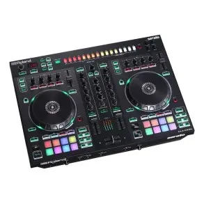 Controlador Dj Roland Dj 505 Negro De 2 Canales Interface