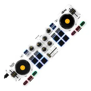 Controladora Dj Control Mix Hercules Dj Portatil
