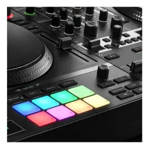 Controlador Dj Hercules Inpulse T7 Serato con USB y salida XLR