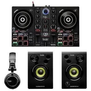 Learning Kit Hercules Inpulse 200 Monitor Auriculares Dj 45