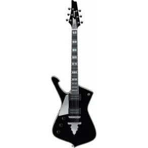 Guitarra Eléctrica Zurda Ibanez PS120-LBK | Paul Stanley Signature | Color Negro / Black