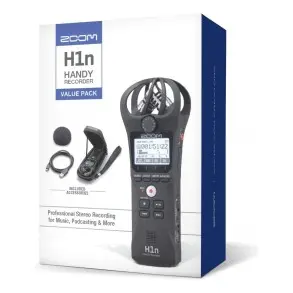 Zoom H1nvp Grabador Digital Portatil + Kit De Accesorios