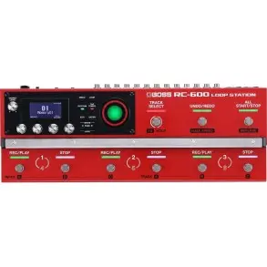 Pedalera Boss Loop Station De 6 Pistas | RC-600 | Loopera