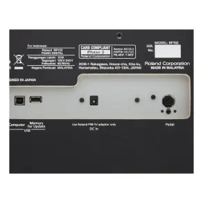 Piano Digital Con Mueble Roland RR102bk Bluetooth