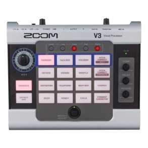 Procesador Vocal Zoom V3 - Efectos Vocoder Autotune