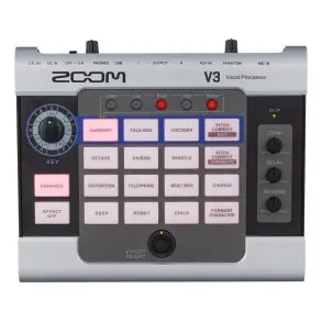 Procesador Vocal Zoom V3 Efectos Vocoder Autotune