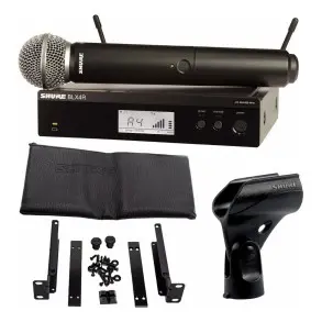 Microfono Inalámbrico Shure | Blx24 Con BETA58 | Rackeable