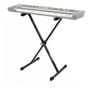 Soporte De Teclado Quik Lok Resistente Y Pesado | Tijera Pata Simple | Modelo T/10BK
