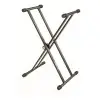 Soporte Quiklok Para Piano / Teclado | Tijera Doble Regulable | Modelo T/20 BK
