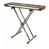 Soporte Quiklok Para Piano / Teclado | Tijera Doble Regulable | Modelo T/20 BK