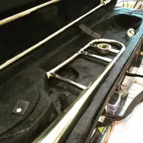 Trombon A Vara Lincoln Winds + Estuche + Boquilla | Modelo LWTV1502