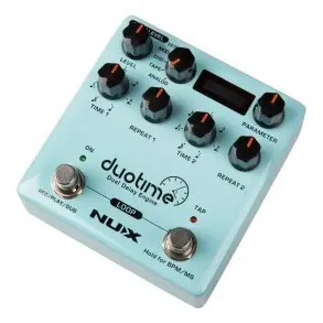 Pedal Nux De Efecto Para Guitarra Eléctrica | Delay | NDD6 Dual Delay Engine
