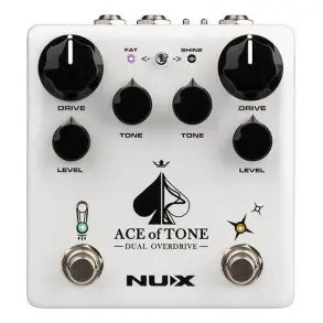 Pedal De Efecto Para Guitarra Electrica Nux | Ace Of Tone | Ndo-5 Dual Overdrive