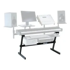 Soporte Quik Lok De Teclado Mesa Tipo Z Extra Ancho | Modelo 716