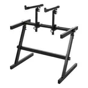 Soporte De Teclado Quik Lok Mesa Tipo Z De Dos Niveles | 726