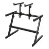 Soporte De Teclado Quik Lok Mesa Tipo Z De Dos Niveles | 726