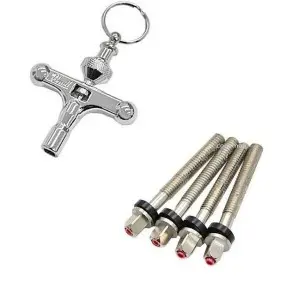 Set PEARL SPT-4SPK Llave De Afinar + 4 Tornillos SPT