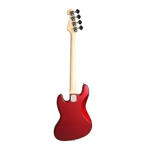 Bajo Eléctrico SX Jazz Bass 4 Cuerdas Rojo Candy Apple + Funda