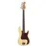 Bajo Eléctrico SX Precision Vintage Series 4 Cuerdas Blanco Vintage + Funda
