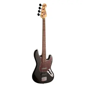 Bajo Eléctrico SX Jazz Bass 4 Cuerdas Negro + Funda