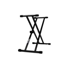 Soporte Quiklok Para Piano / Teclado | Tijera Doble Regulable | Modelo T/20 BK