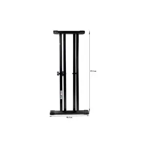 Soporte Quiklok Para Piano / Teclado | Tijera Doble Regulable | Modelo T/20 BK