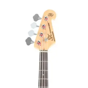 Bajo Eléctrico SX Jazz Bass 4 Cuerdas Sunburst 3 Tonos + Funda