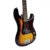 Bajo Eléctrico SX Precision Vintage Series 4 Cuerdas Sunburst 3 Tonos + Funda