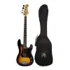 Bajo Eléctrico SX Precision Vintage Series 4 Cuerdas Sunburst 3 Tonos + Funda