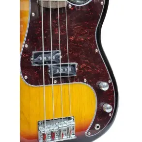 Bajo Eléctrico SX Precision Vintage Series 4 Cuerdas Sunburst 3 Tonos + Funda