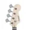 Pack Bajo Eléctrico Leonard Precision 4 Cuerdas Blanco + Amplificador Ross + Accesorios