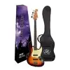 Bajo Eléctrico SX Vintage Series Jazz Bass 4 Cuerdas Sunburst 3 Tonos + Funda y Cable