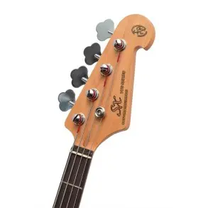 Bajo Eléctrico SX Vintage Series Jazz Bass 4 Cuerdas Sunburst 3 Tonos + Funda y Cable
