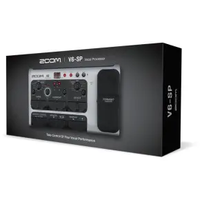 Pedal Procesador Vocal Multiefectos Zoom V6-sp