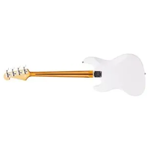 Bajo Eléctrico SX Vintage Series Jazz Bass 4 Cuerdas Blanco Olympic + Funda y Cable