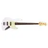 Bajo Eléctrico SX Vintage Series Jazz Bass 4 Cuerdas Blanco Olympic + Funda y Cable